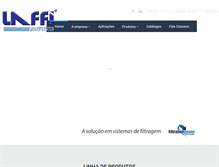 Tablet Screenshot of laffi.com.br